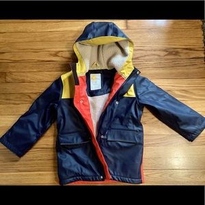 Mini Boden Sherpa-Lined Fisherman’s Coat NWOT
